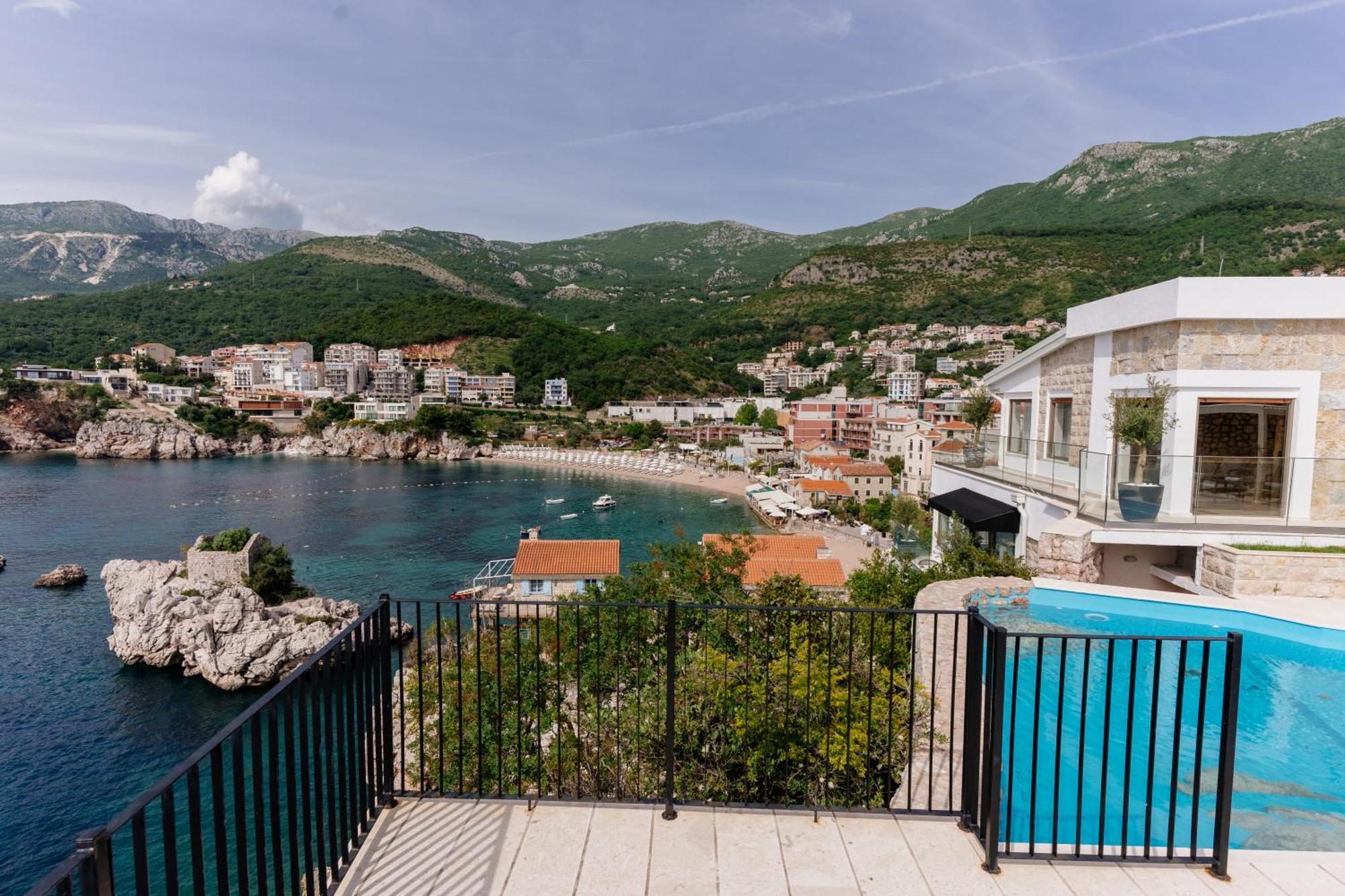 Blanche Cliff Apartments Sveti Stefan Exterior photo