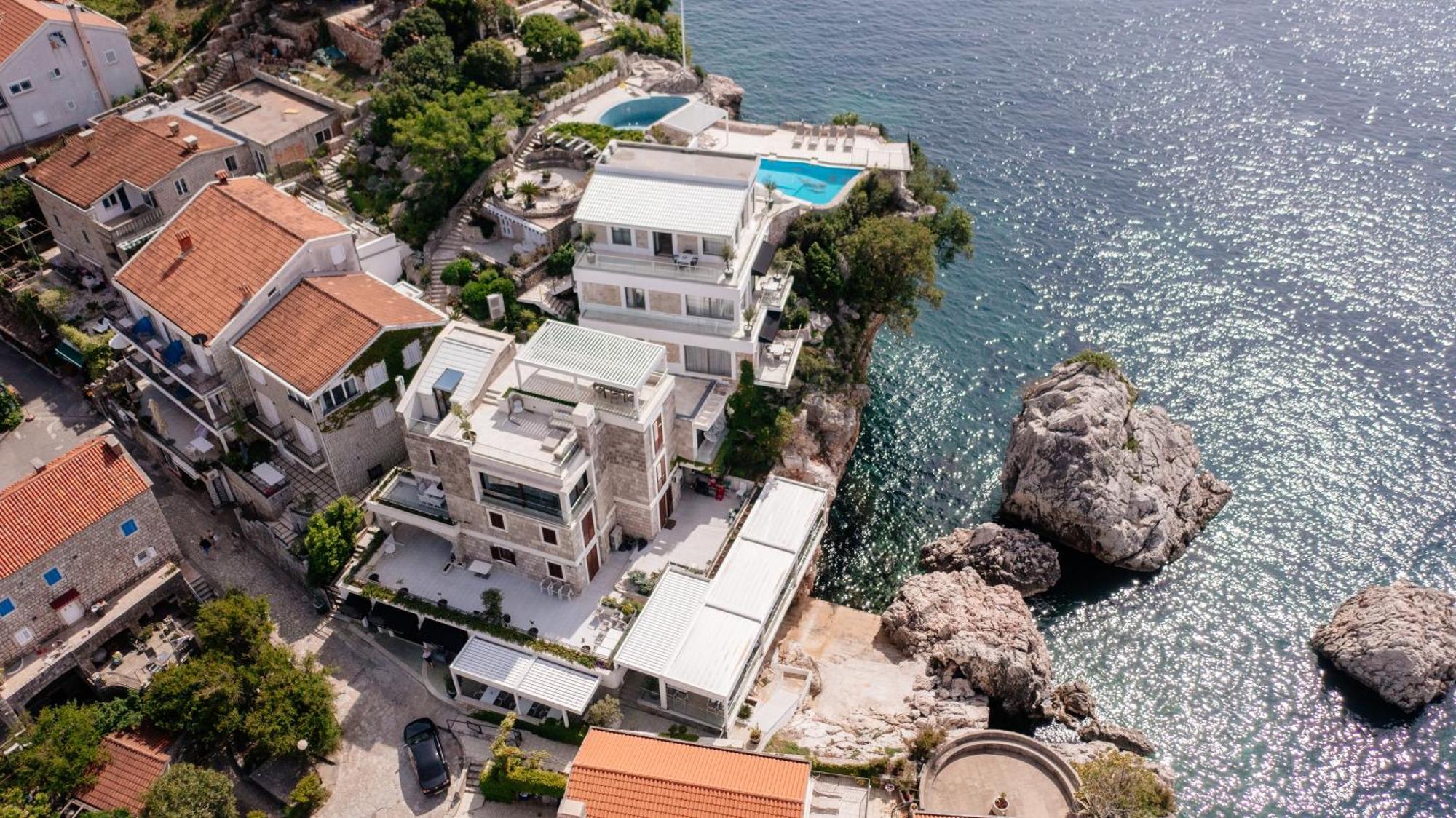 Blanche Cliff Apartments Sveti Stefan Exterior photo